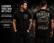 T-Hemd - Tiger Panzer Brattendorf - Kein Panzer ist Illegal