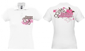 Frauen Polo - Division Thüringen - Freya - weiß Frauen Polo - Division Thüringen - Freya - weiß