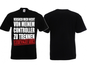 T-Hemd - Controller - schwarz T-Hemd - Controller - schwarz