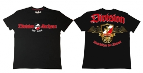 Premium Shirt - Division Sachsen - Beschützer der Heimat - schwarz Premium Shirt - Division Sachsen - Beschützer der Heimat - schwarz