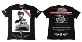 Premium Shirt - Helden für Deutschland - Michael Wittmann - schwarz Premium Shirt - Helden für Deutschland - Michael Wittmann - schwarz