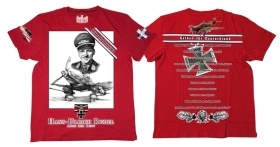 Premium Shirt - Helden für Deutschland - H.U-Rudel - rot Premium Shirt - Helden für Deutschland - H.U-Rudel - rot