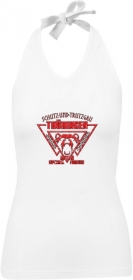 Frauen Neckholder Top - Division Thüringen - Aryan Special Forces - Motiv 1 - weiß Frauen Neckholder Top - Division Thüringen - Aryan Special Forces - Motiv 1 - weiß