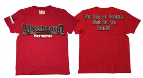 Premium Shirt - Ultrabraun - bin ich zu braun - bist du zu bunt - rot Premium Shirt - Ultrabraun - bin ich zu braun - bist du zu bunt - rot