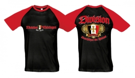 Raglan T-Shirt - Division Thüringen - Beschützer der Heimat - schwarz/rot Raglan T-Shirt - Division Thüringen - Beschützer der Heimat - schwarz/rot