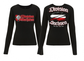 Frauen - Sweatshirt - Division Sachsen - Motiv 2 - schwarz Frauen - Sweatshirt - Division Sachsen - Motiv 2 - schwarz