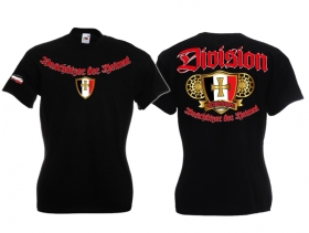 Frauen T-Shirt - Division Thüringen - Beschützer der Heimat - schwarz - Rundhals Frauen T-Shirt - Division Thüringen - Beschützer der Heimat - schwarz - Rundhals