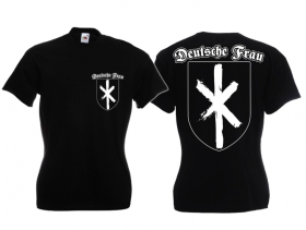 Frauen T-Shirt - Deutsche Frau Frauen T-Shirt - Deutsche Frau