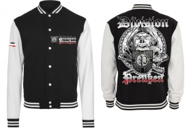 College Jacke - schwarz/weiß - Division Preußen - Kämpfer College Jacke - schwarz/weiß - Division Preußen - Kämpfer