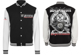 College Jacke - schwarz/weiß - Division Spreewald - Kämpfer College Jacke - schwarz/weiß - Division Spreewald - Kämpfer